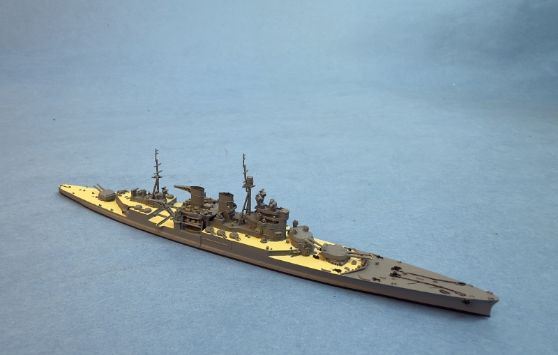 Battleship "Renown" painted decks (1 p.) GB 1942 Neptun N 1106S